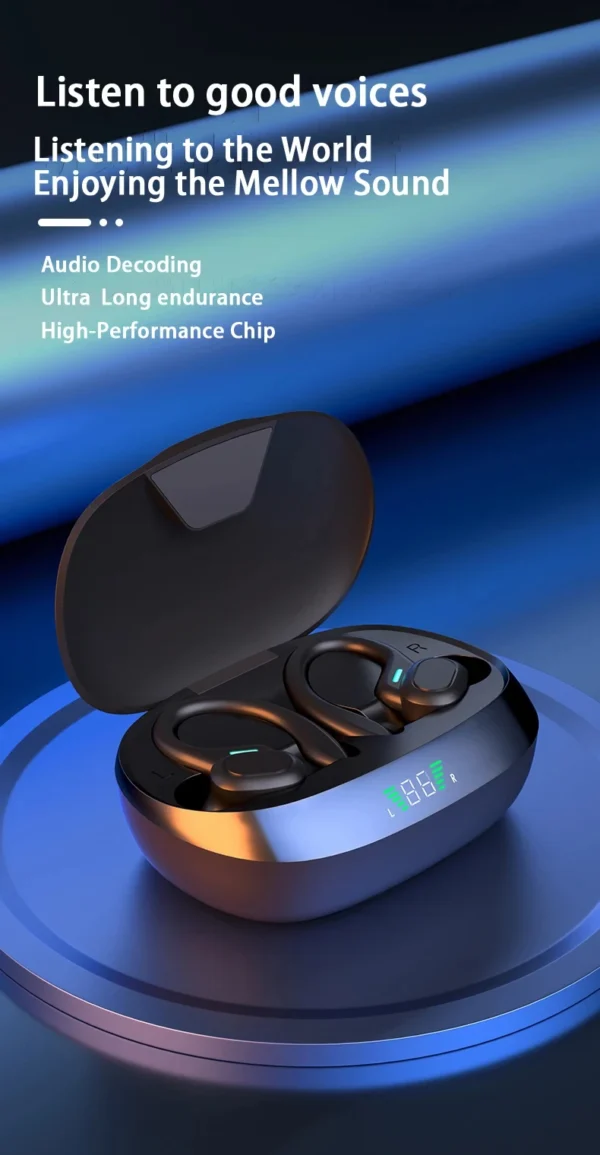 Original Wireless Earphones Ture Wireless Earbuds Ear Hook Sports HiFI - Omi Dot - Image 17
