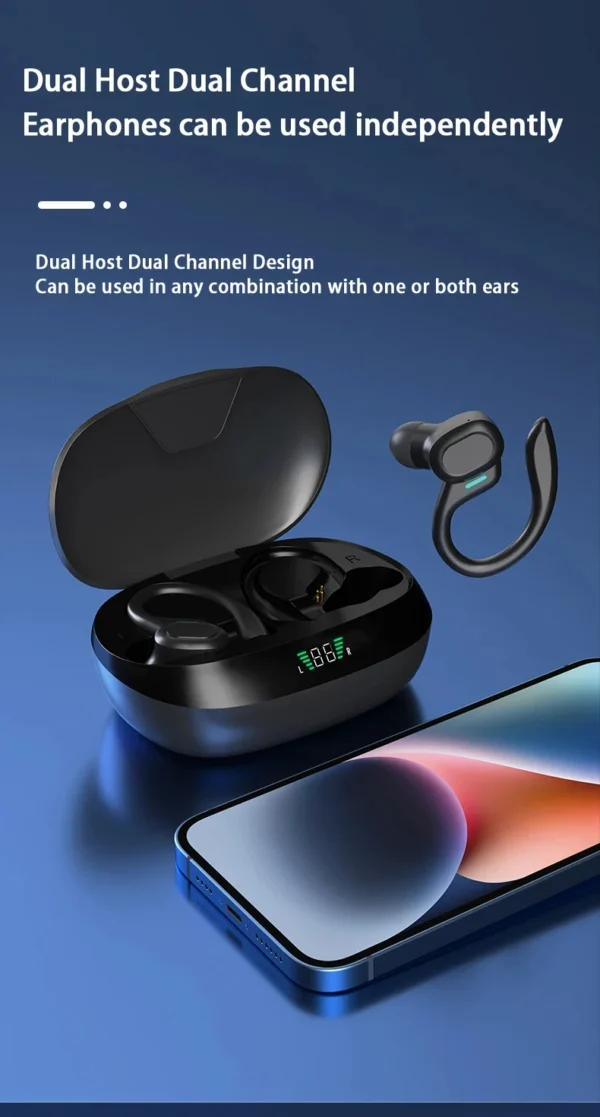 Original Wireless Earphones Ture Wireless Earbuds Ear Hook Sports HiFI - Omi Dot - Image 23