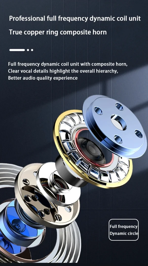 Original Wireless Earphones Ture Wireless Earbuds Ear Hook Sports HiFI - Omi Dot - Image 18