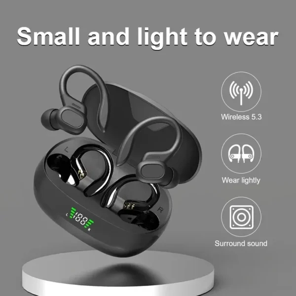 Original Wireless Earphones Ture Wireless Earbuds Ear Hook Sports HiFI - Omi Dot - Image 3