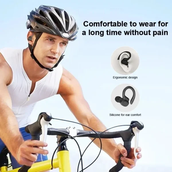 Original Wireless Earphones Ture Wireless Earbuds Ear Hook Sports HiFI - Omi Dot - Image 5