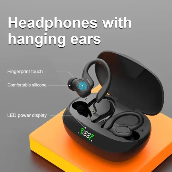 Original Wireless Earphones Ture Wireless Earbuds Ear Hook Sports HiFI - Omi Dot - Image 2