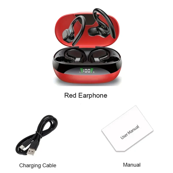 Original Wireless Earphones Ture Wireless Earbuds Ear Hook Sports HiFI - Omi Dot - Image 11