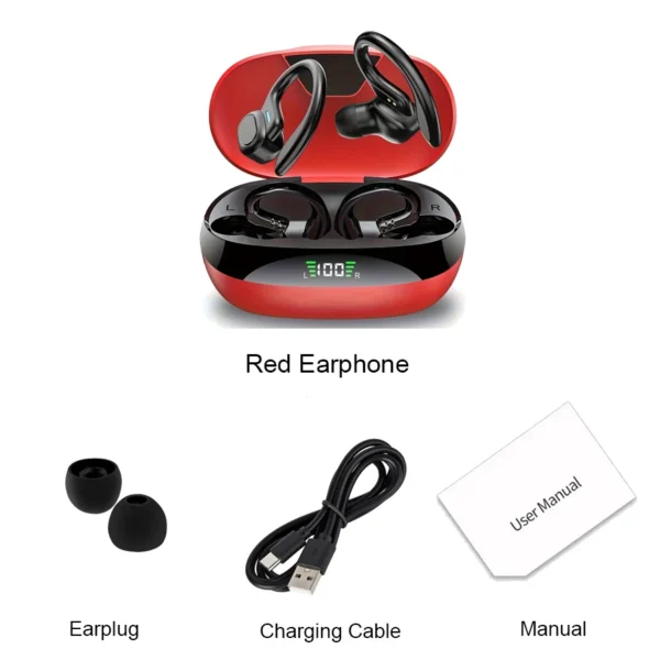 Original Wireless Earphones Ture Wireless Earbuds Ear Hook Sports HiFI - Omi Dot - Image 12