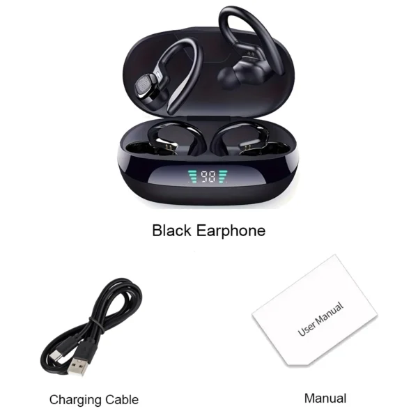 Original Wireless Earphones Ture Wireless Earbuds Ear Hook Sports HiFI - Omi Dot - Image 15